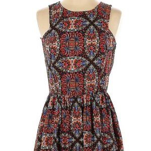 Maison Jules printed midi dress